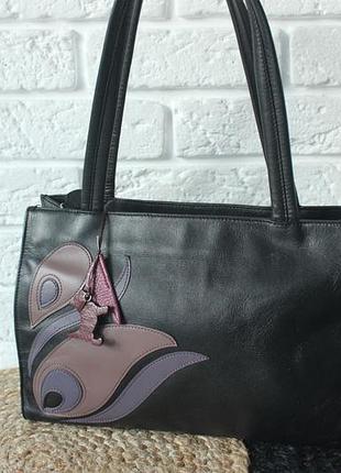 Сумка тоут на плече від radley. натуральна шкіра.