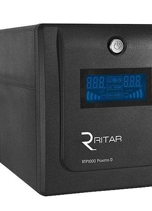Джерело безперебійного живлення (дбж) ritar rtp1000 proxima-d