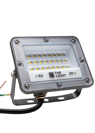 Светодиодный прожектор 20w the light tl 4201 gr 6500k 2400lm 220v