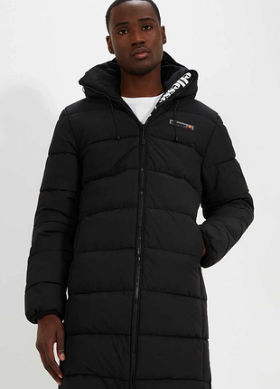 Оригінал! чоловічі подовжена куртка ellesse norris jacket sht19086-011 тепла парка новий стан