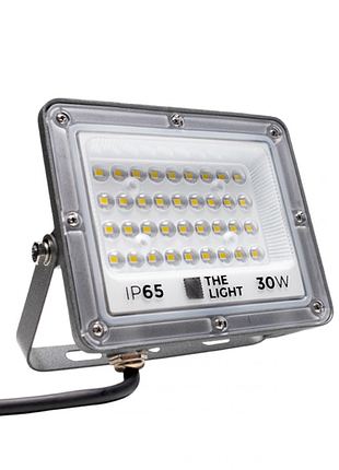 Светодиодный прожектор 30w the light tl 4202 gr 6500k 3600lm 220v