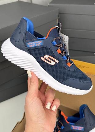 Легкі чудові кросівки сіточка skechers bounder