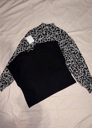 Футболка черная zara
