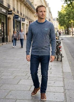 Чоловічий джемпер superdry xl (cashmere blend)
