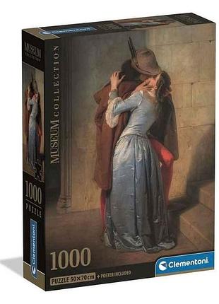 Пазли 1000ел. музейная коллекция франческа аец поцелуй тм clementoni