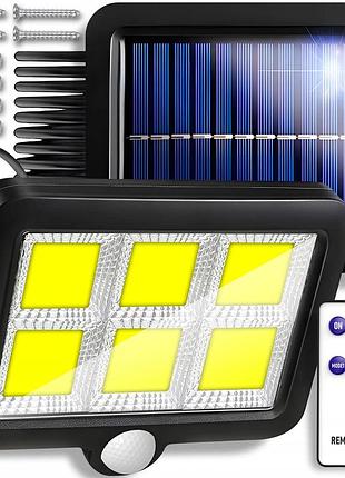 Вуличний ліхтар solar light bk-128-6 cob