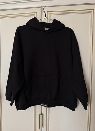 Худі balenciaga жіноча оригінал чорна s