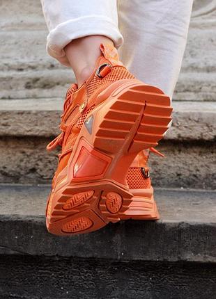 Кросівки calvin klein orange 4