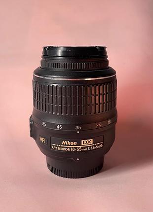 Об'єктив nikon af-s nikkor 18-55mm f/3.5-5.6