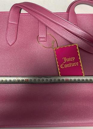 Сумка розовая juicy couture. акция 1+1=3