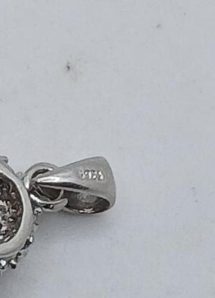 Кулон серебро 925проба 6