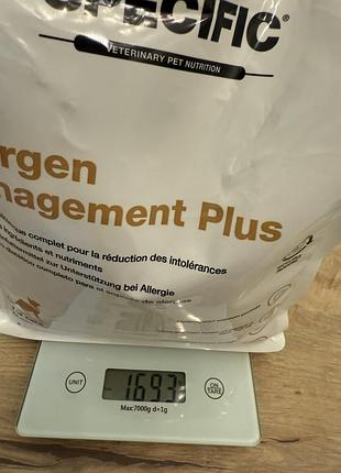 Корм для котів specific allergen management plus сухий 2