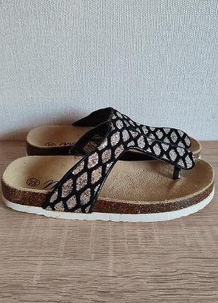 Новые босоножки шлепанцы вьетнамки на девочку marco 31-32р. 20 см.