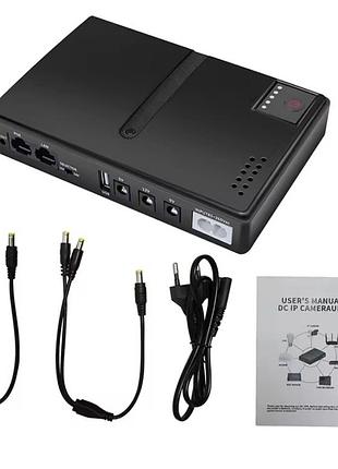 Безперебійник дбж (упс) для wi-fi роутера ибп, 10400 mah (12v\9v\5v) (2a) 18 вт