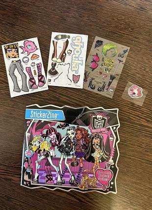 Альбом для наліпок monster high