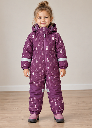 Детский демисезонный комбинезон topomini softshell, размер 86