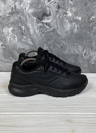 Кожаные кроссовки saucony omni walker 3 black 40.5/25.5 см