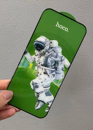 Прочное защитное стекло для apple iphone 17 pro max,защитное стекло hoco anti-static для айфон 17 pro max