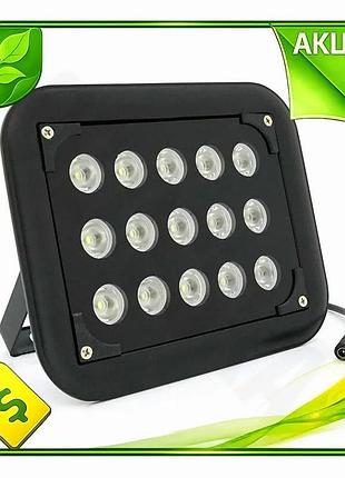Ve прожектор yoso с сумеречным new version датчиком 12v 24w 15led для освещения улицы уличный светильн n6w_ver