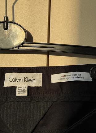 Брюки calvin klein чорні оригінал 7