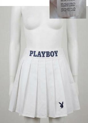 Мні і спідниця playboy  для гри у теніс 
р xs/s
талія 58 см тягнеттся до 74 см .довж 44см