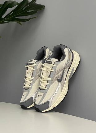 Утеплені зимові чоловічі кросівки nike initiator winter termo beige grey найк бежевого з сірим кольорів термо