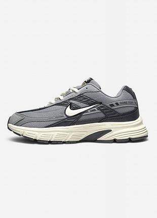 Утеплені зимові чоловічі кросівки nike initiator winter termo grey найк сірого кольору термо