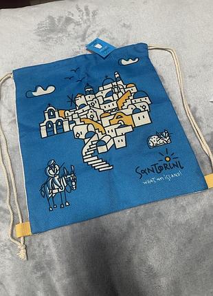 Новий рюкзак санторіні з біркою