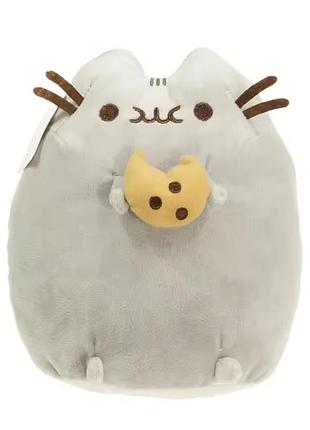 Кот пушин мягкая игрушка с печеньем pusheen cat