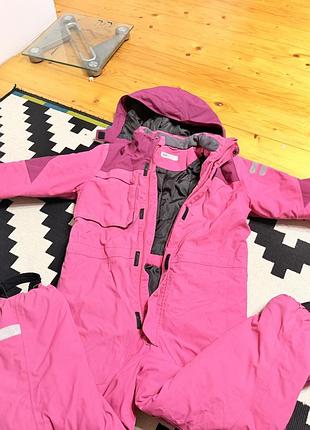Зимовий комбінезон для дівчинки h&m рожевий