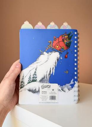 Блокнот the grinch на пружині 6