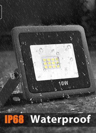 Led світлодіодний вуличний прожектор, що вбудовується 10 вт ip68