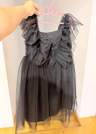 Сукня для дівчинки h&m пишна чорна