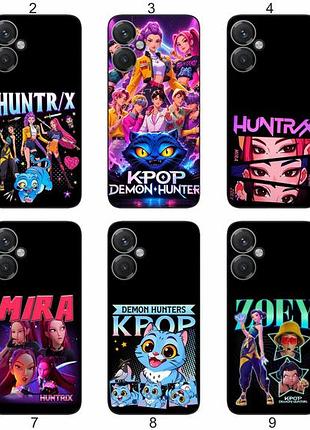 Силиконовый чехол kpop demon hunters для honor 400 кей-поп дизайн