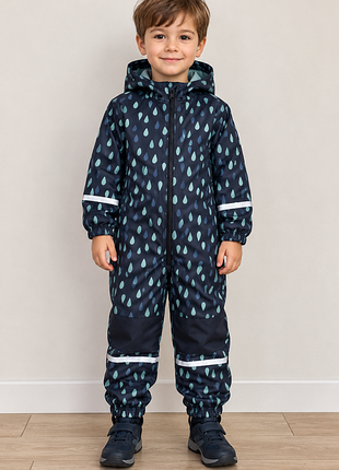 Детский демисезонный комбинезон softshell lupilu 98/104