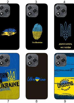 Силіконовий чохол україна ukraine для honor 400 lite стильний національний дизайн