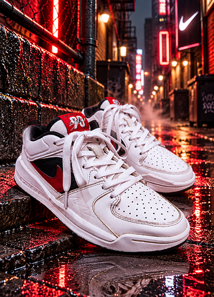 Кроси jordan stadium 90 (gs) 'white fire red' - 38 (24см)