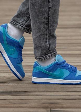 Кросівки унісекс nike sb dunk low blue raspberry синій 38розмір