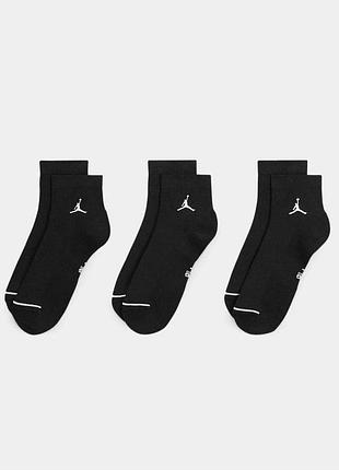 Носки jordan umpman quarter dri-fit 3ppk (арт. dx9655-010)