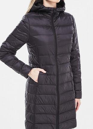 Ультралегкий пуховик vila manya light down jacket black