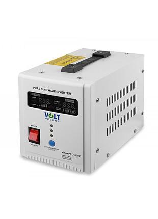 Дбж перетворювач напруги volt polska sinus pro 800 e 12/230 v (500/800w)