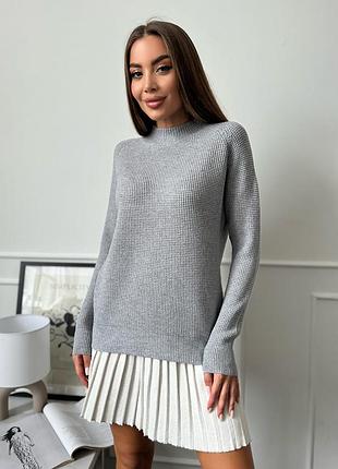 Світер колір сірий розмір m fi_011338