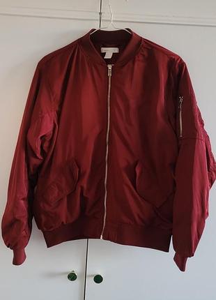 Стильний бомбер h&m