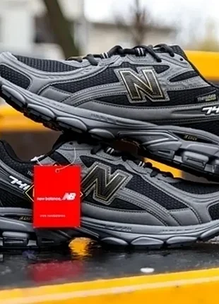 Кросівки чоловічі new balance 740 black/grey gore-tex (термопідкладка)