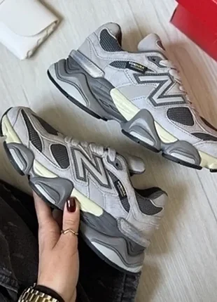 Кроссовки унисекс new balance 9060 grey cordura (термо)