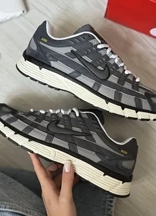 Кросівки чоловічі nike p-6000 grey ( термо )
