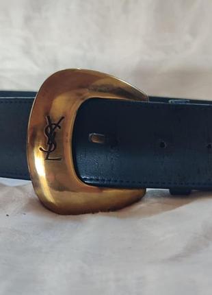 Винтаж оригинальный ремень от ysl 3