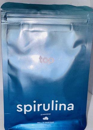 Top spirulina спіруліна 100 грам (100% органік , суперфуд для імунітету та енергії)