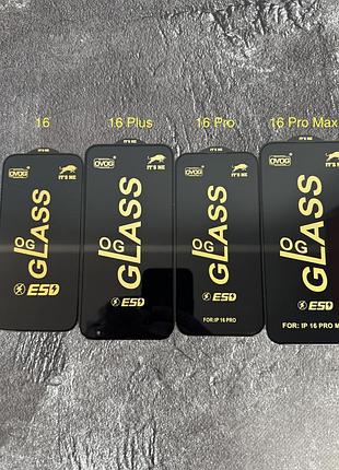 Захисне скло og для iphone 16 plus / 0.33 мм 9h