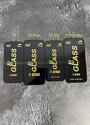 Захисне скло og для iphone 15 plus / 0.33 мм 9h